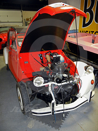 CITROEN 2CV IN FOR SERVICE (Rt 66 Afton OK)
