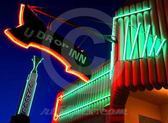 ART DECO LED-STYLE (Rt 66 Shamrock TX)