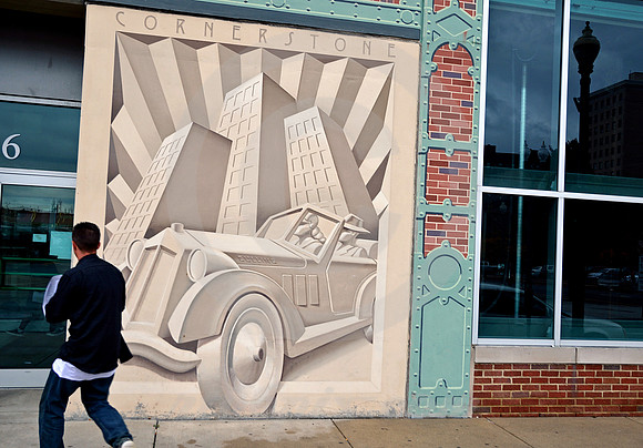 PEDESTRIAN CROSSING (Lincoln Highway Canton OH)