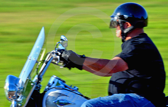 MOTORCYCLE CRUISE #19 (Rt 66 Luther OK)