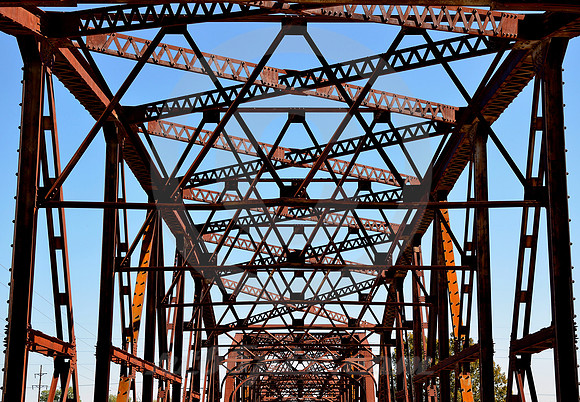 SUPERSTRUCTURE (Rt 66 Lake Overholser Bridge Oklahoma City)