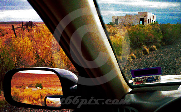 TRADING POST & BRIDGE (Rt 66 nr Painted Desert AZ)