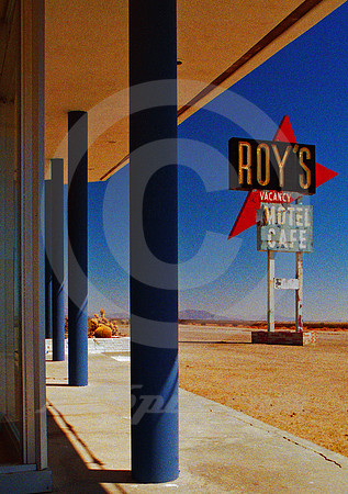 ROY'S SIGN #1 (Rt 66 Amboy CA)