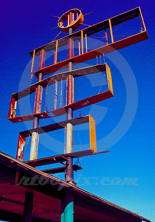 EMPTY SIGN #1 (Rt 66 Holbrook AZ)