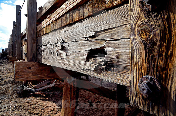WOODEN BRIDGE-SOUTH (Rt 66 nr Endee NM)