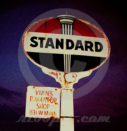LAST STANDARD SIGN (Rt 66 Yukon OK)