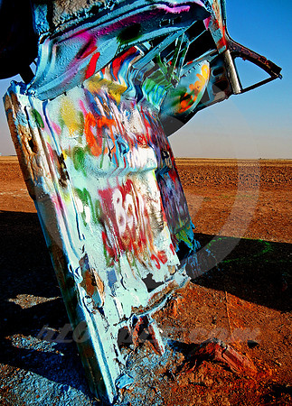 GUTTED CADDY (Rt 66 Cadillac Ranch TX)