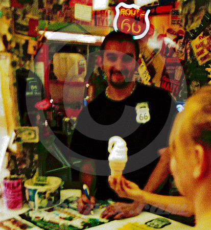 ICE CREAM CONE (Rt 66 Seligman AZ)