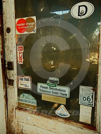 WILKERSON'S FRONT DOOR VIEW (Rt 66 Newkirk NM)
