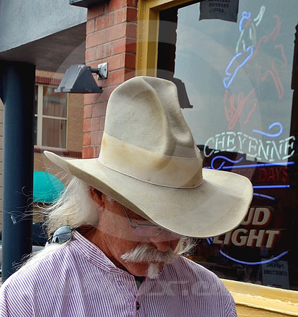 WHITE HAT (Lincoln Highway Cheyenne WY)