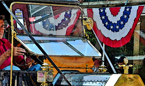 FOUR MEN AND A FORD (Lincoln Highway Kearney NE)