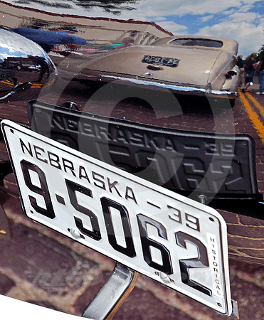 NEBRASKA 39 PLATE & REFLECTIONS (Lincoln Highway Kearney NE)