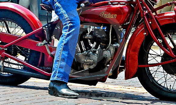 INDIAN MOTORCYCLE #3 (Lincoln Highway Kearney NE)