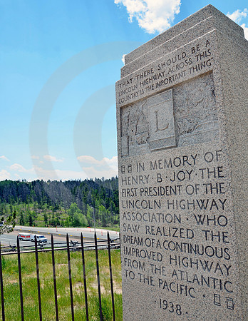 JOY MONUMENT #1 (Lincoln Highway Sherman Summit WY)