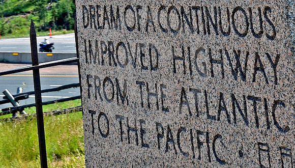 JOY MONUMENT #4 (Lincoln Highway Sherman Summit WY)