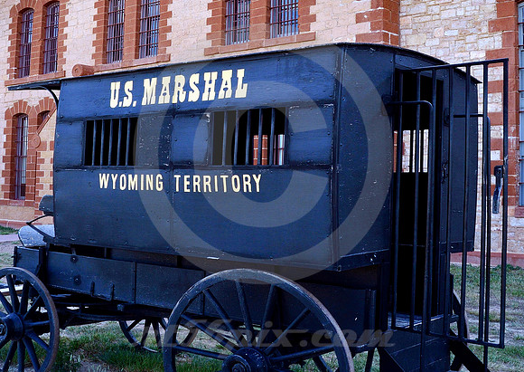 PRISONER WAGON (Lincoln Highway Laramie WY)
