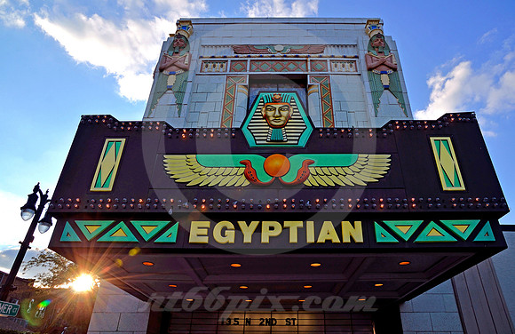 EGYPTIAN THEATER #3 (Lincoln Highway DeKalb IL)