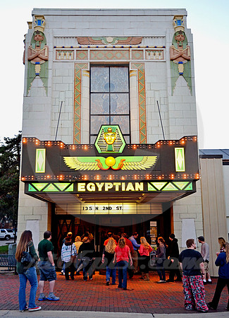EGYPTIAN THEATER #6 (Lincoln Highway DeKalb IL)