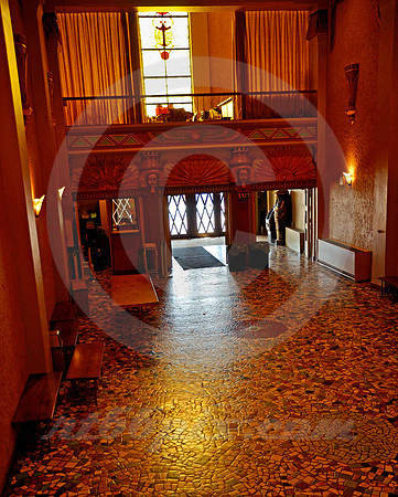 EGYPTIAN THEATER-INTERIOR #6 (Lincoln Highway DeKalb IL)