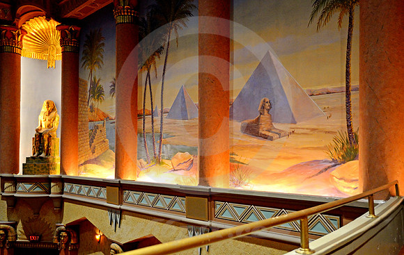 EGYPTIAN THEATER-INTERIOR #9 (Lincoln Highway DeKalb IL)
