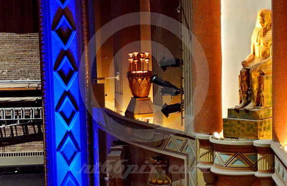 EGYPTIAN THEATER-INTERIOR #11 (Lincoln Highway DeKalb IL)