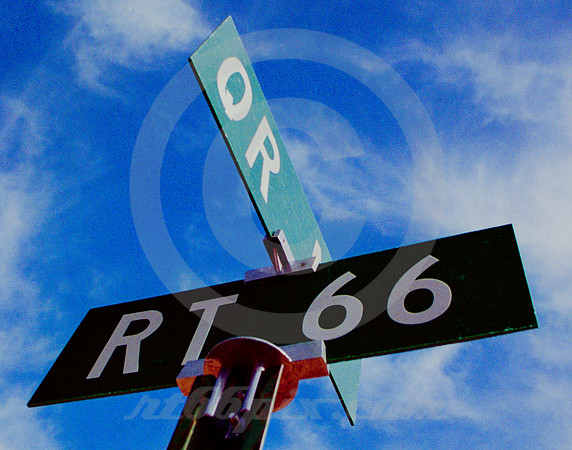 RT 66 AND QUAY ROAD M SIGN (Rt 66 nr Endee NM)