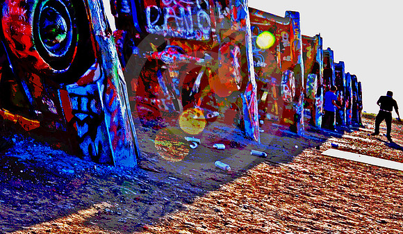 DANO (Rt 66 Cadillac Ranch TX)