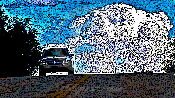 THUNDERSTORM (Rt 66 San Fidel NM)