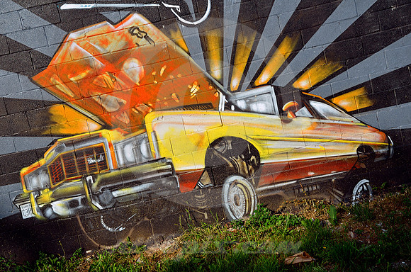 70S CHEVY MURAL (Rt 66 Chicago IL)