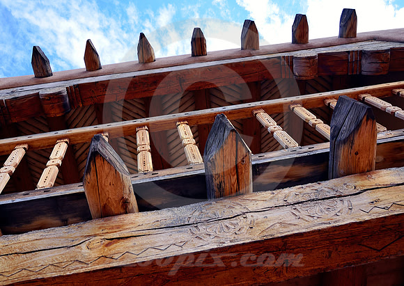 CHURCH BEAMS (Abiquiu NM)