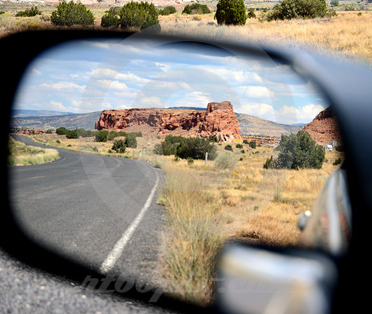 SIDE VIEW (Rt 66 nr Laguna NM)