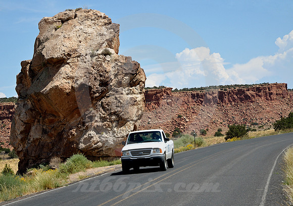 OWL ROCK & TRUCK (Rt 66 nr Laguna NM)