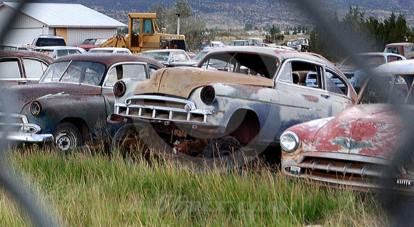 JUNKYARD CHEVY (Rt 66 Grants NM)