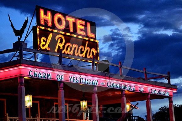 HOTEL EL RANCHO #1 (Rt 66 Gallup NM)