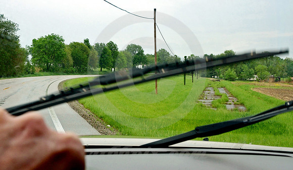 ABANDONED SECTION (National Road nr Effingham IL)