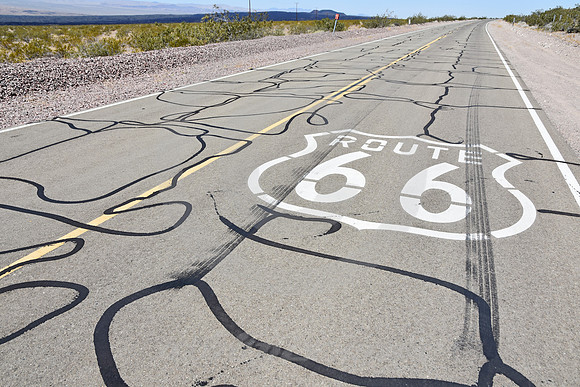 TREAD MARKS (Rt 66 nr Ludlow CA)