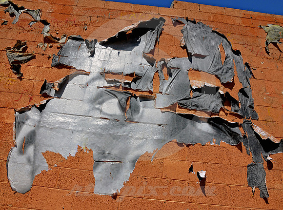 TORN POSTER (Rt 66 Flagstaff AZ)