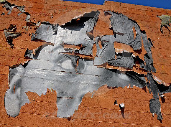 TORN POSTER (Rt 66 Flagstaff AZ)