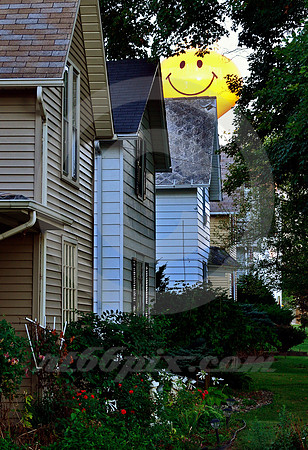 SMILEY-FACE WATER TOWER #3 (Ashley IN)
