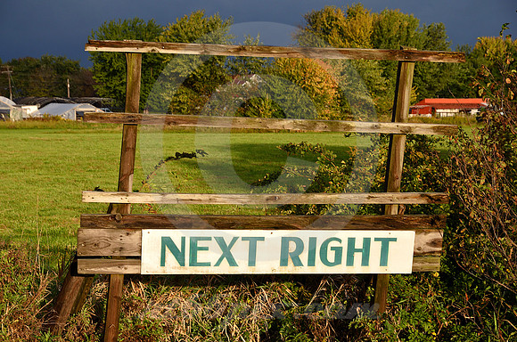 NEXT RIGHT (Lincoln Highway nr Dalton OH)