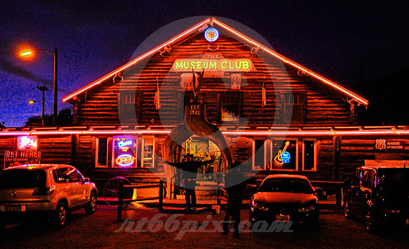 MUSEUM CLUB FRONT (Rt 66 Flagstaff AZ)