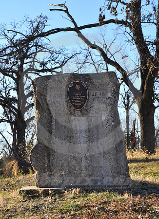 SARAH KEYES MONUMENT #1 (nr Marysville KS)