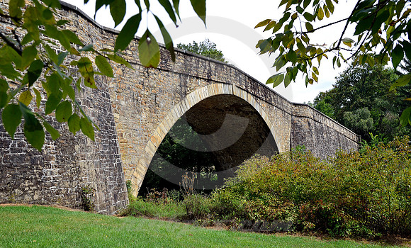 LITTLE CROSSINGS BRIDGE-BELOW (National Road nr Grantsville MD)