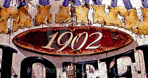 OATMAN HOTEL SIGN-DETAIL (Rt 66 Oatman AZ)