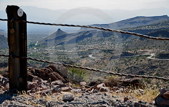GUARD CABLES (Rt 66 nr Oatman AZ)
