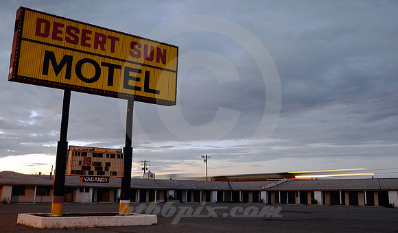 MOTEL & TRAIN (Rt 66 Grants NM)