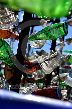 EMPTY BOTTLES #1 (Rt 66 nr Helendale CA)