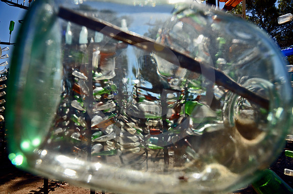 EMPTY BOTTLES #4 (Rt 66 nr Helendale CA)