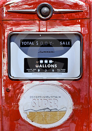 WHITING PUMP-RED (Rt 66 Newberry Springs CA)