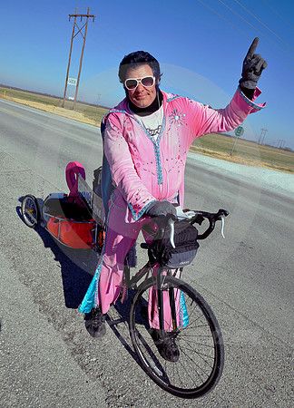 PINK ELVIS #1 (Rt 66 nr Afton OK)